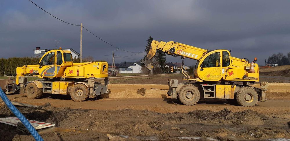 Wynajem ładowarka teleskopowa manitka Dieci JCB Merlo Manitou