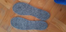 Wkładki do butòw filcowe filc ocieplane 7 par 28cm męskie