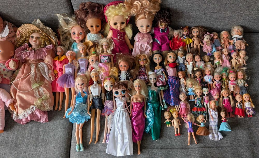 Коллекция кукол для детей (60 кукол)