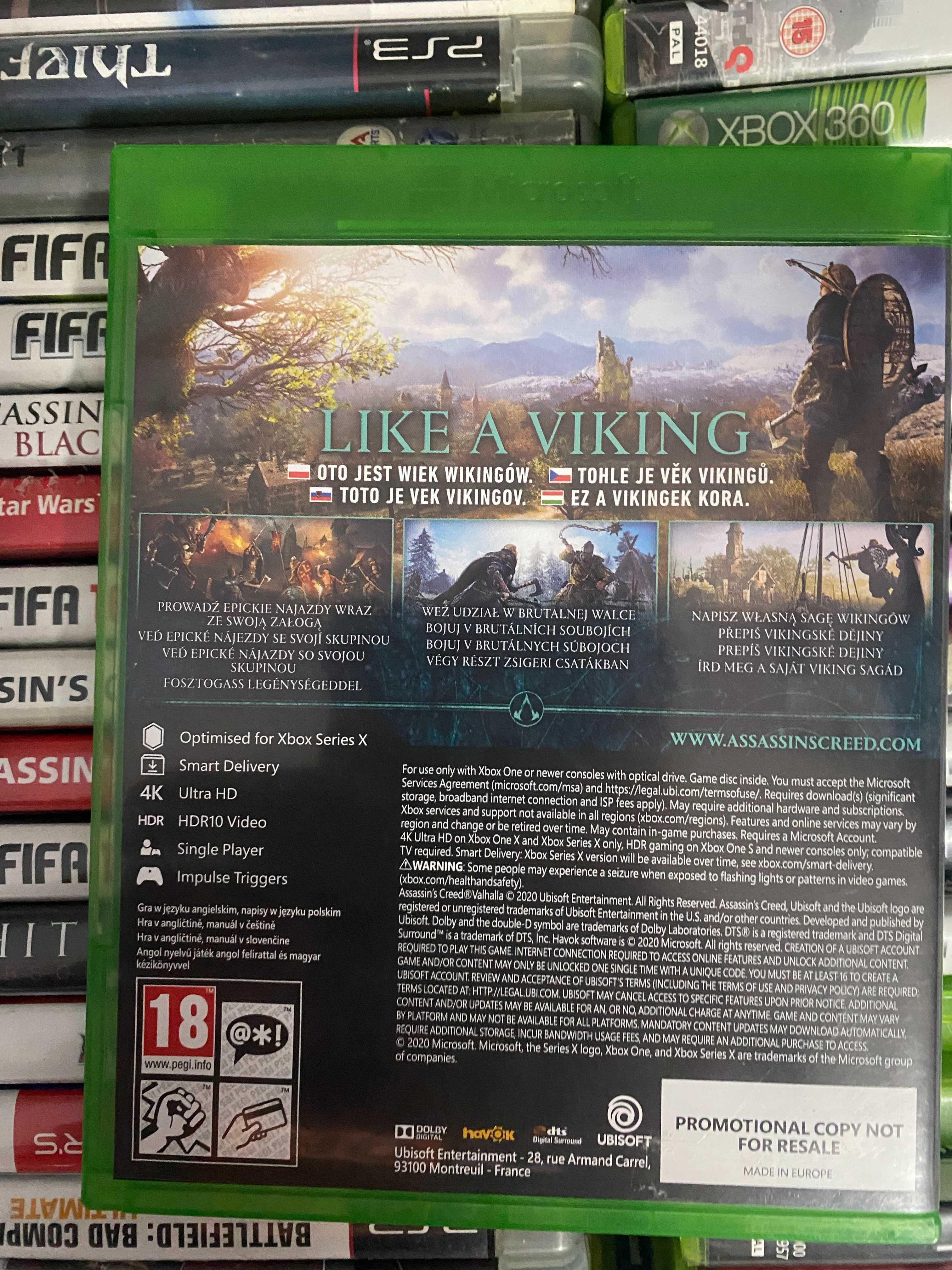 Assassins Creed Valhalla|Xbox One/Series X