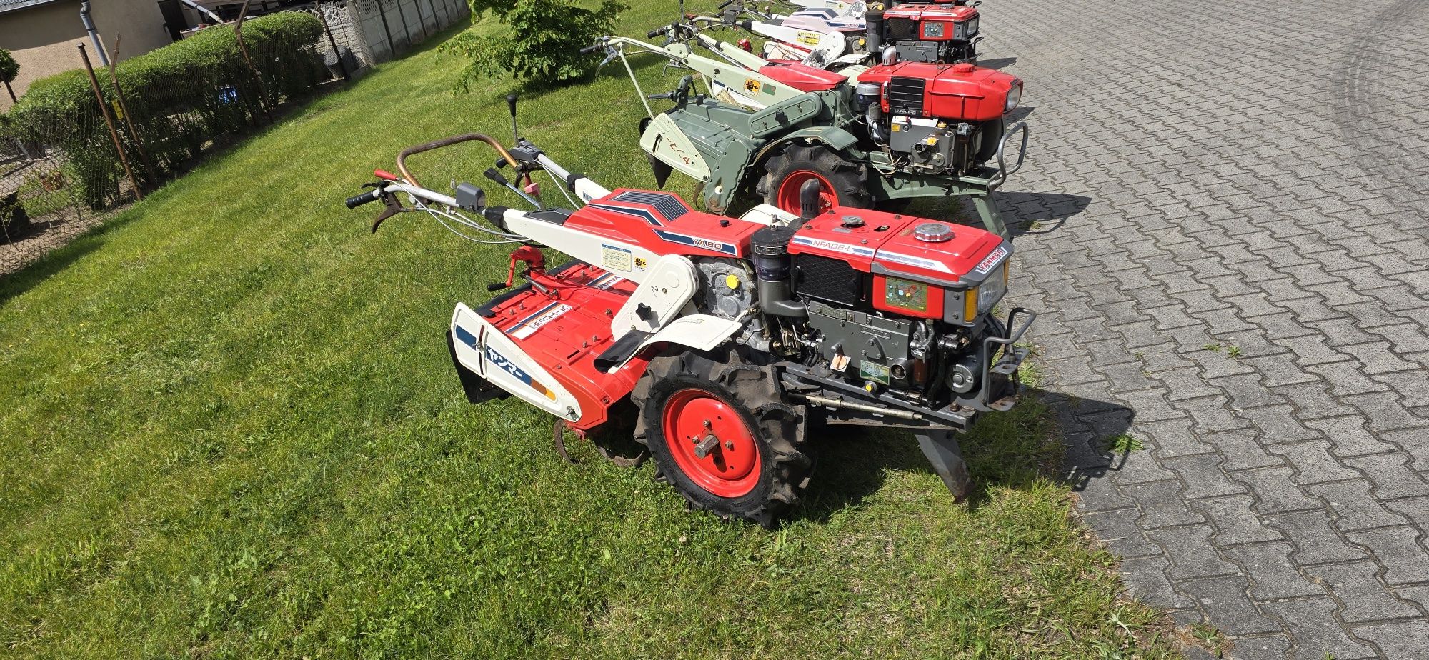 Glebogryzarka Traktorek Yanmar Dzik Traktor diesel