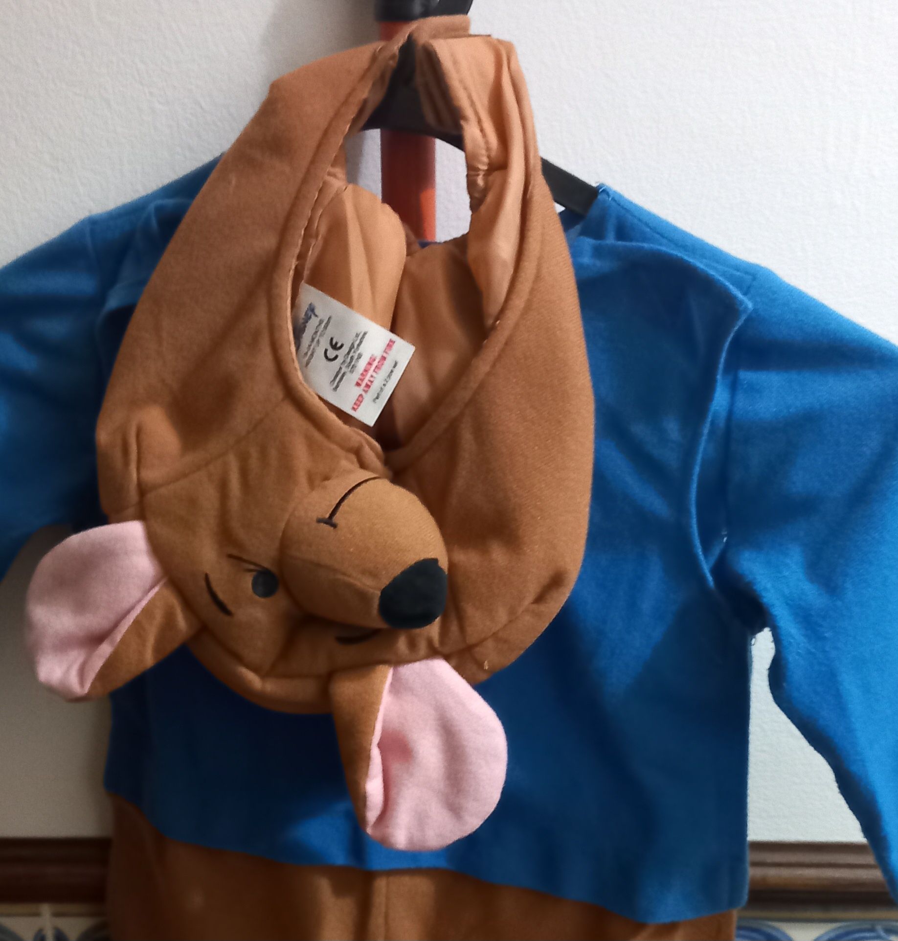 Fantaria de carnaval " Roo" Winnie the Pooh