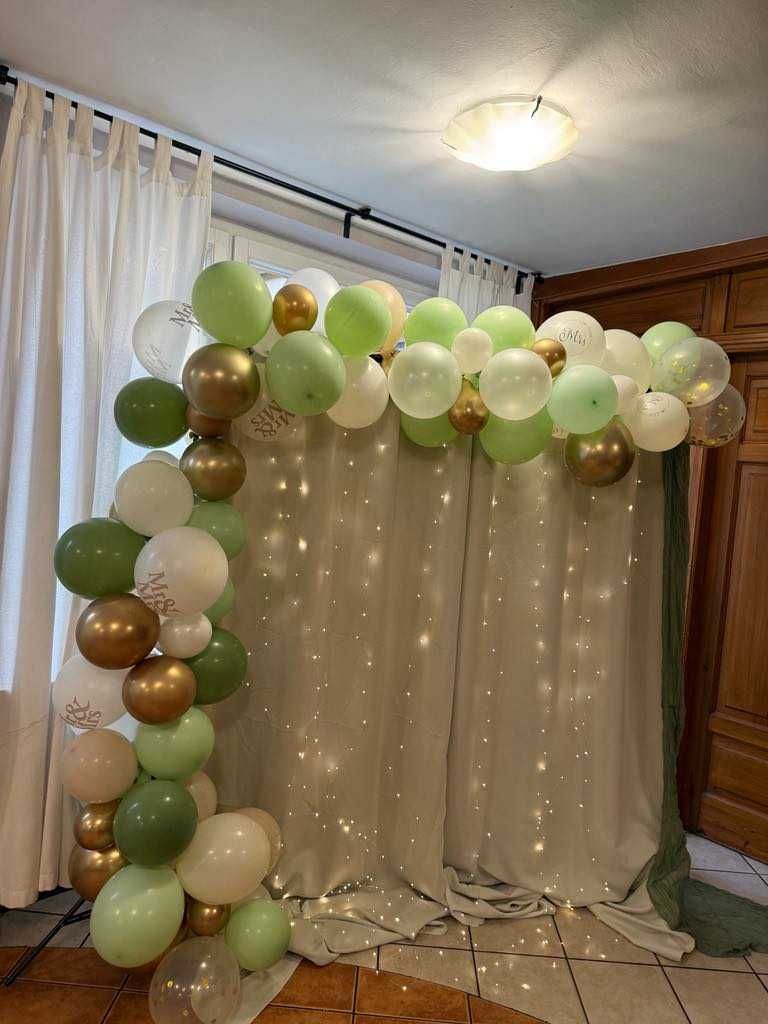 Stelaż dekoracyjny , zestaw do mocowania tła na balony , wesele itp