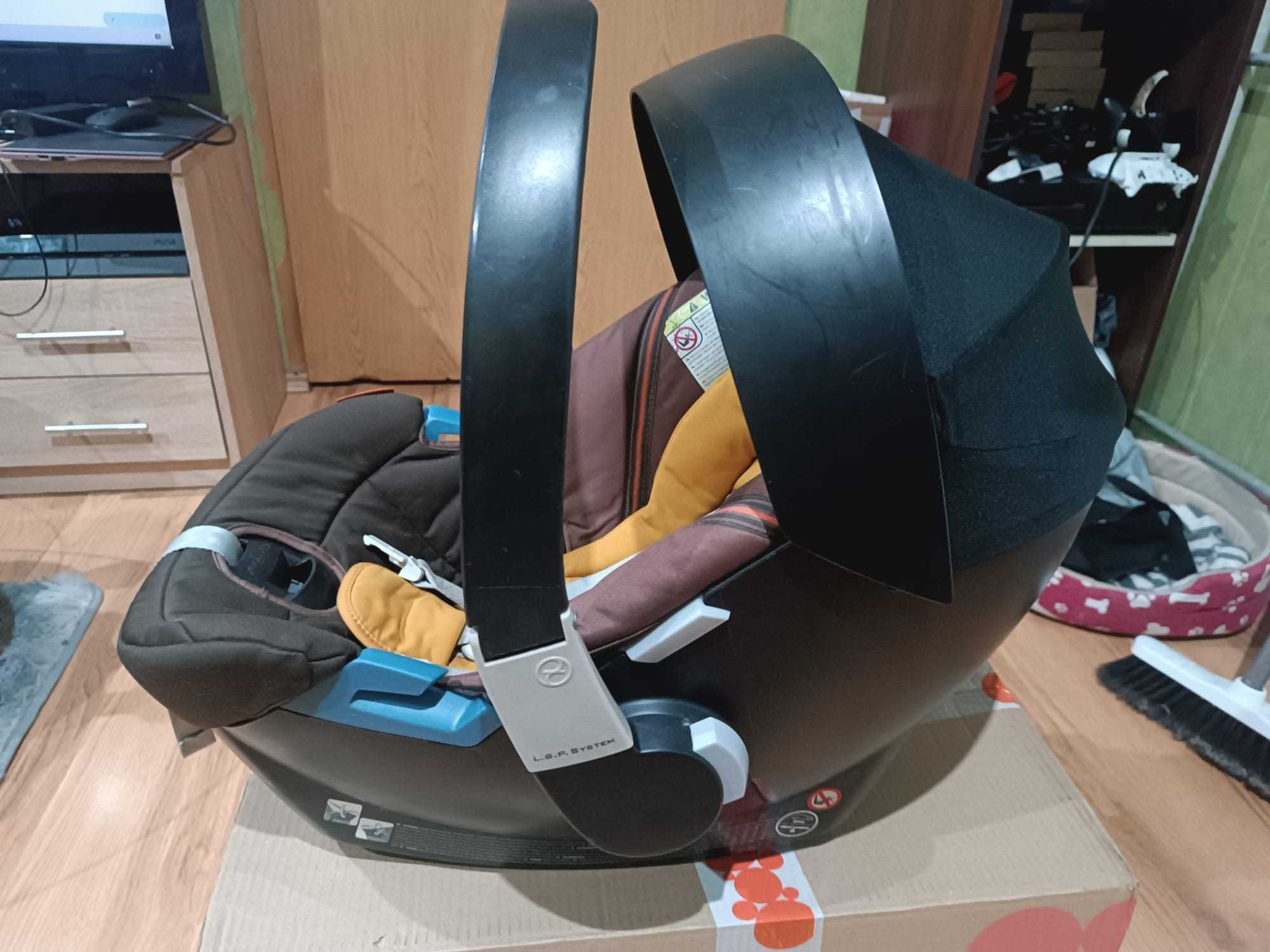 Fotelik samochodowy Cybex ATON 2 z baza ISOFIX 0-13KG