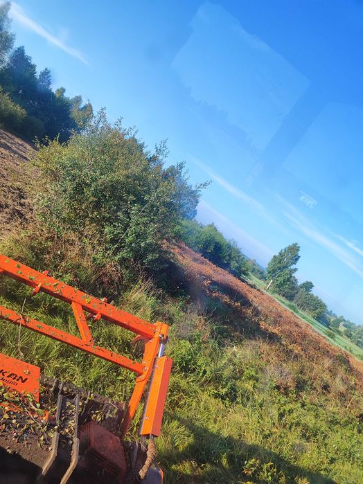 Usługi mulczarskie, oczyszczanie nieużytków, koszenie, karczowanie