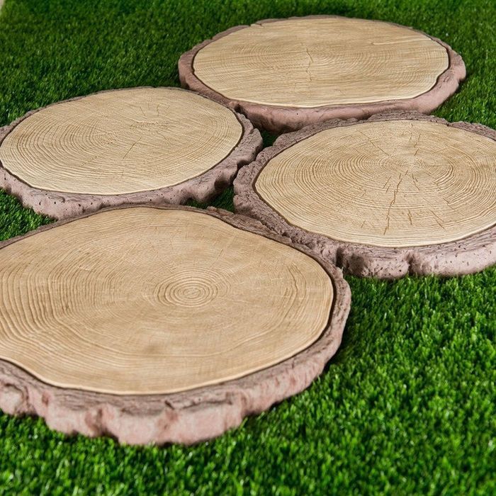 3x forma do betonu PIEŃ plaster drewna pniaczek krążek