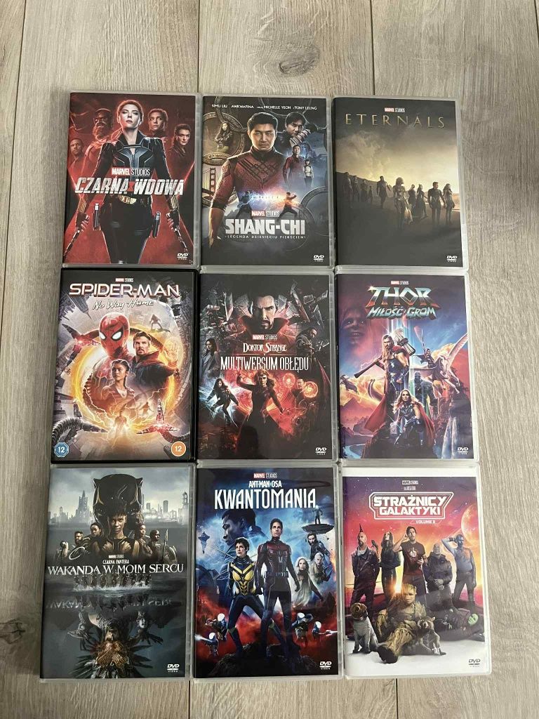 Marvel Cinematic Universe - filmy DVD