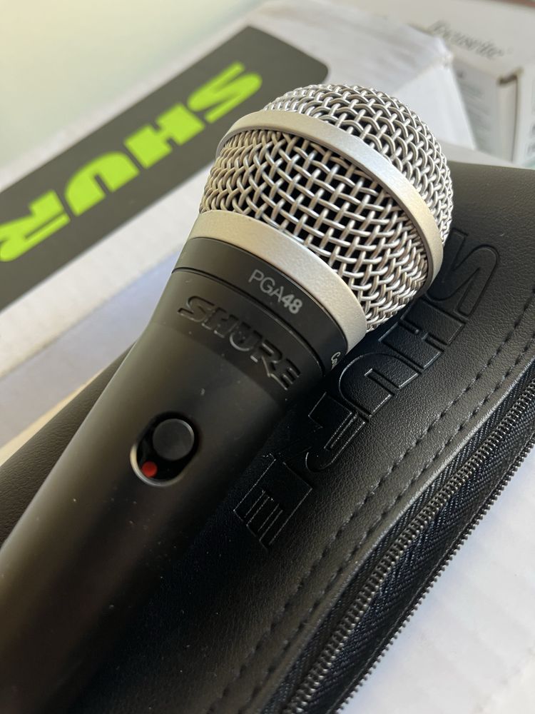 Shure PGA48 microfone de voz