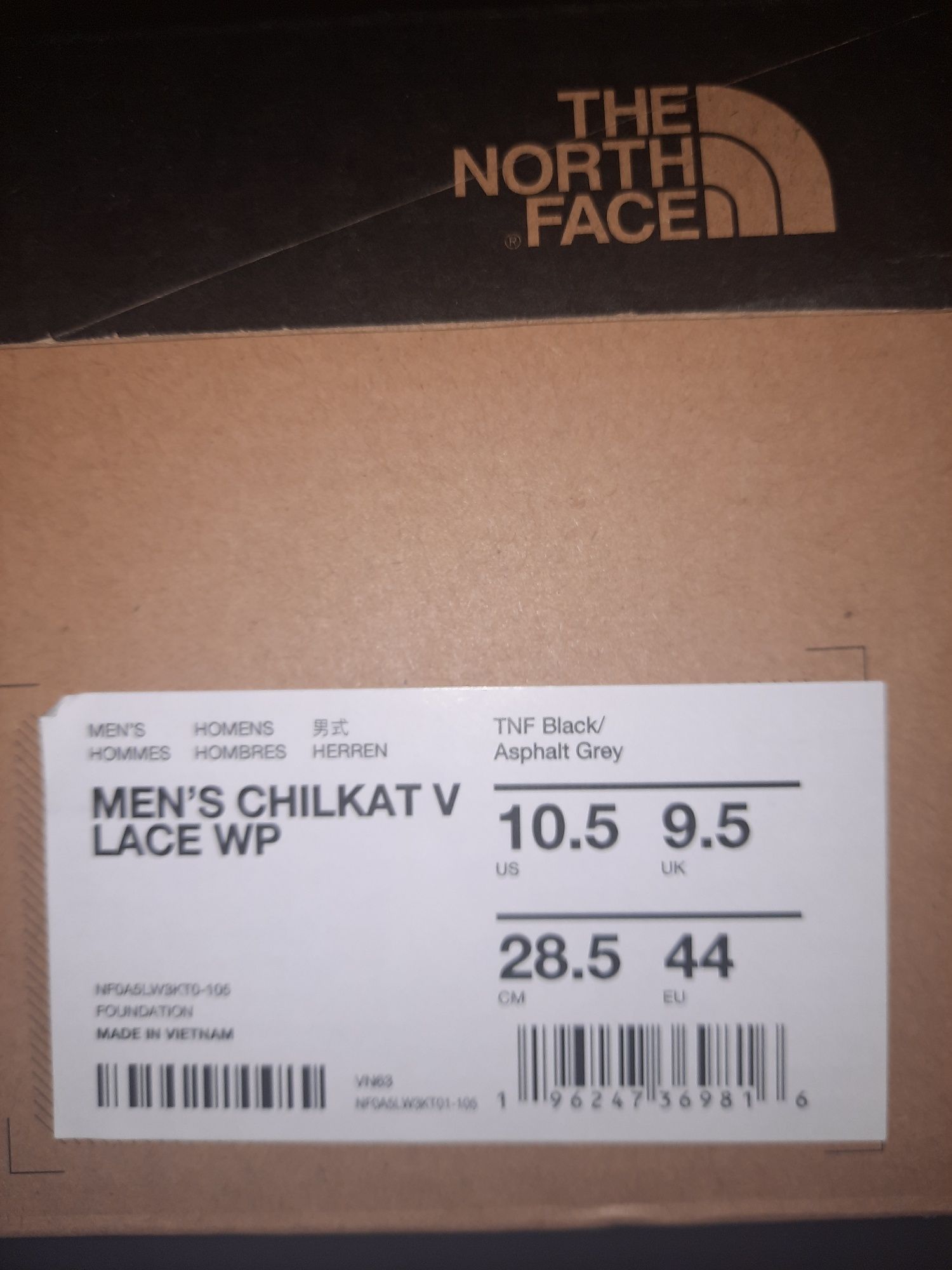 The North Face men's chilkat v lace waterproof