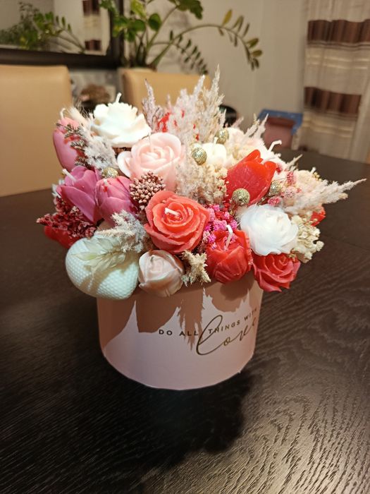 Duży candle box - prezent