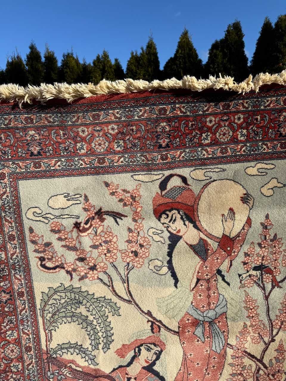 Dywan wełniany postaciowy perski Louis De Poortere 200x140 gal.10 tyś