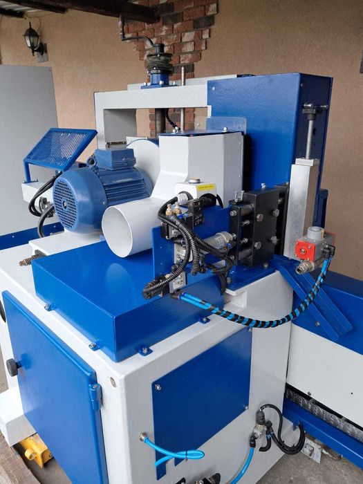 Linia do łączenia drewna GOMA KZ6 + prasa 6m, mikrowczepy