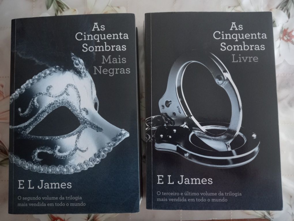 Livros as 50 Sombras de Grey