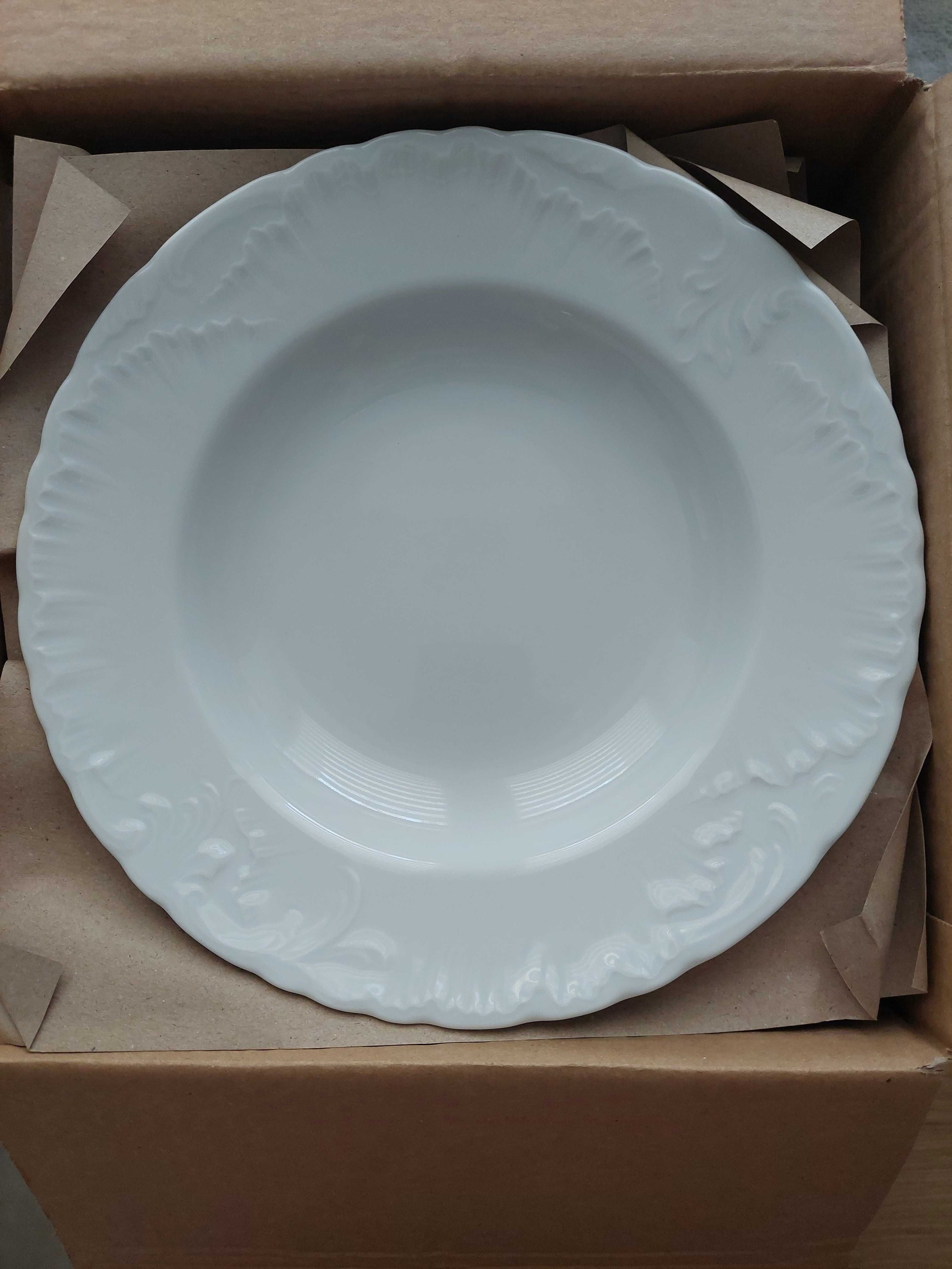 Serwis obiadowy porcelanowy Ćmielów Rococo dla 6 osób