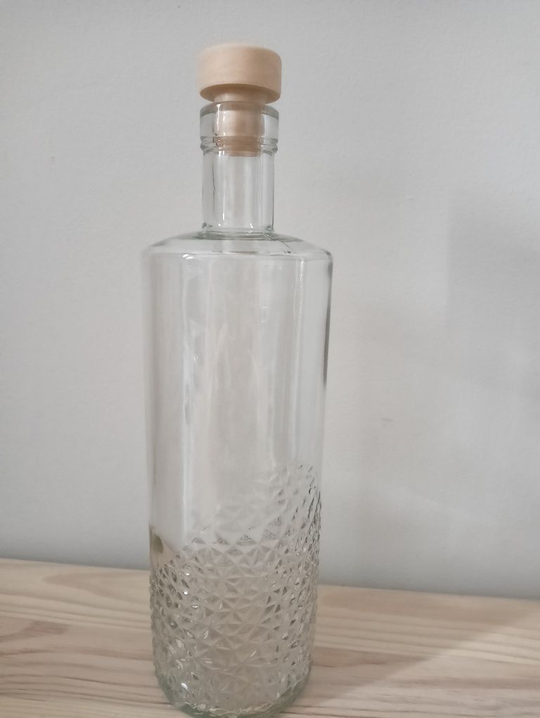 Butelka zdobiona 500 ml z korkiem