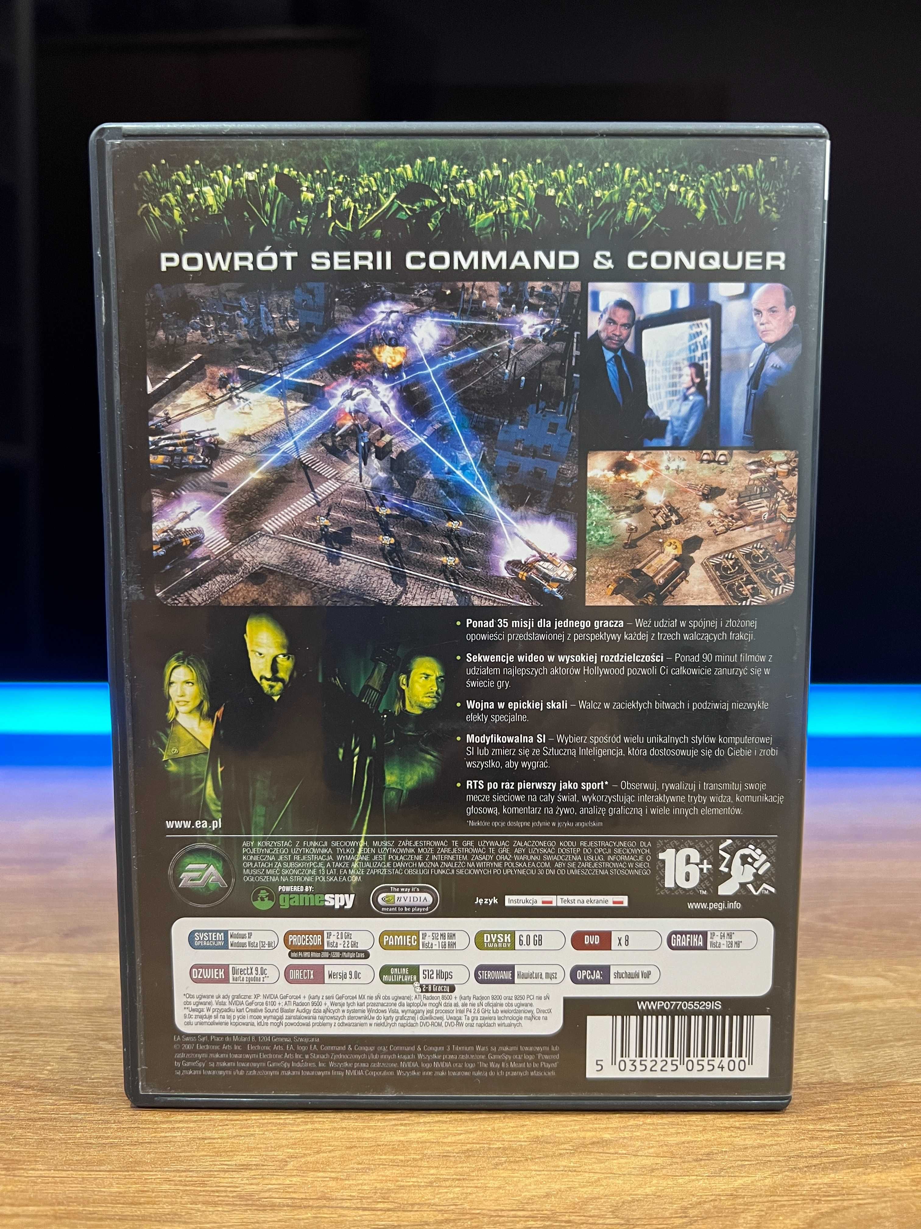 Command & Conquer 3 Wojny o Tyberium (PC PL 2007) premierowe wydanie
