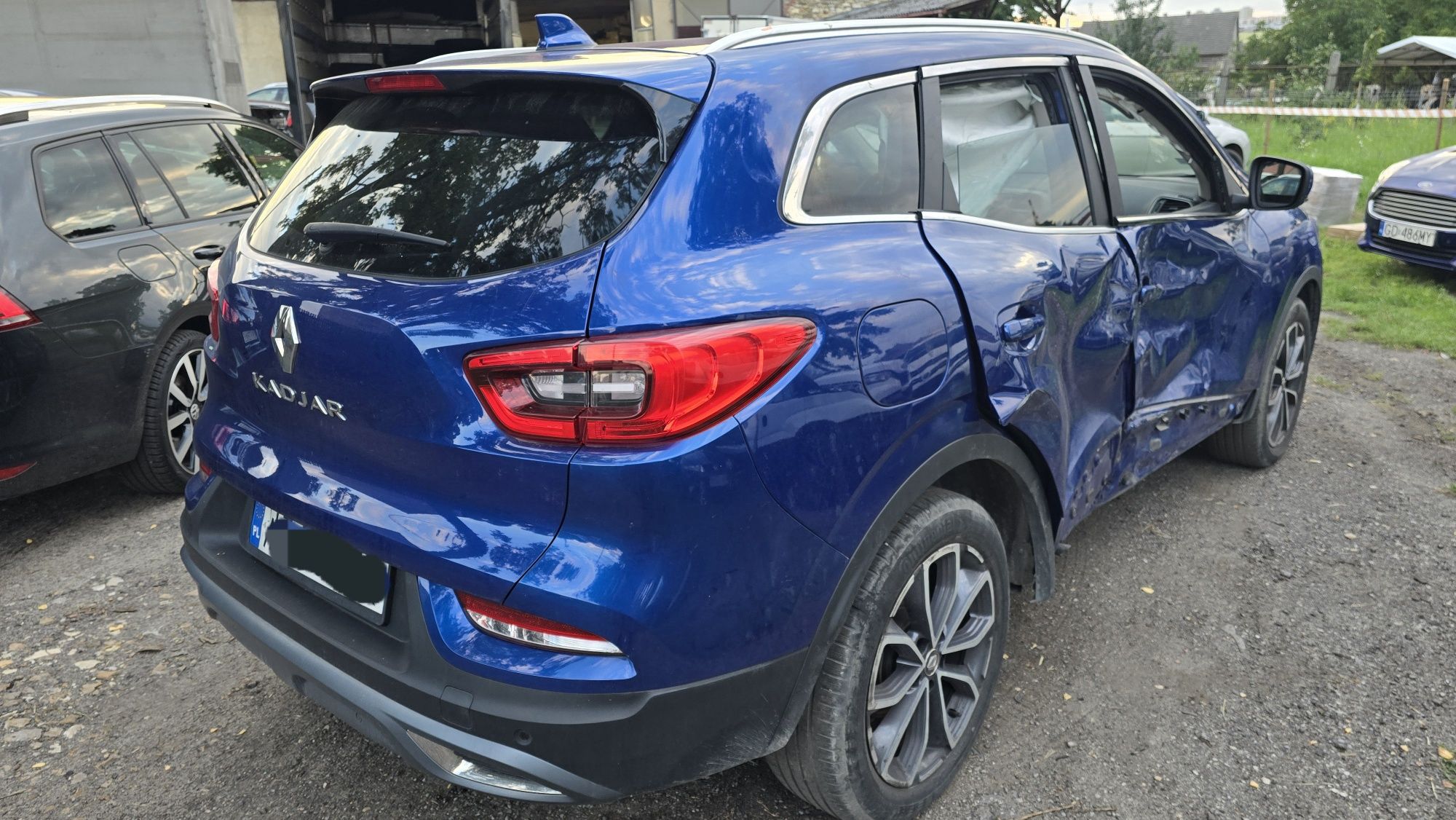 Renault Kadjar 1.3 TCE 2019r. Automat Uszkodzony Bok