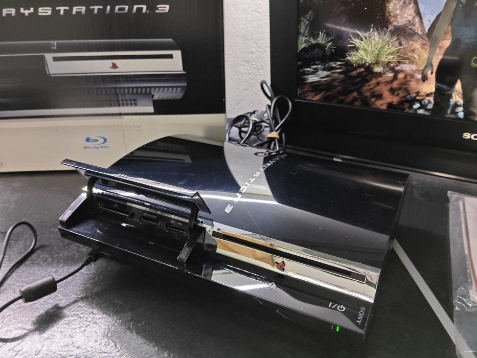 Konsola PS3 CECHA00 ("CECHC04") dysk 500GB, oryginalny pad + karton