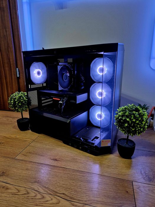 Komputer AM5 Ryzen 7500F, RX 6750XT, B650 Asrock, 16GB DDR5, ssd.