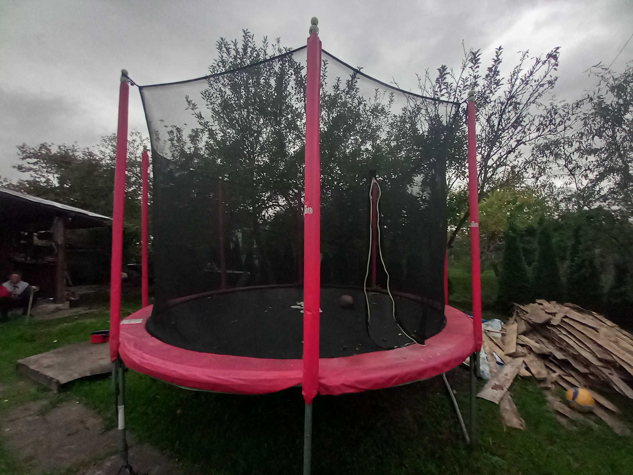 Trampolina uzywana duza srednicz 360cm