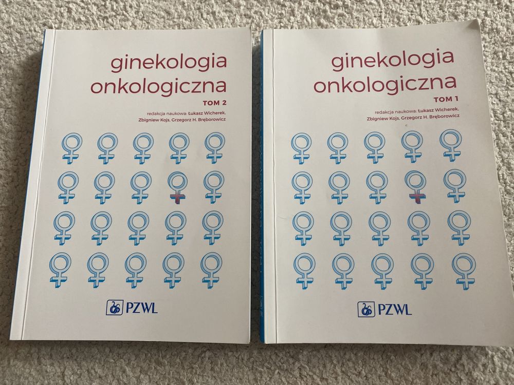 Ginekologia onkologiczna tom 1 tom 2 G. Bręborowicz, Wicherek
