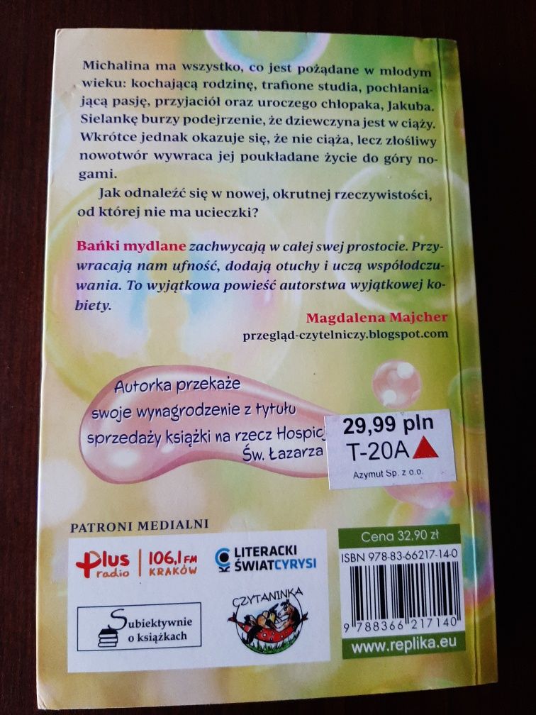 Bańki mydlane -Edyta Świętek.