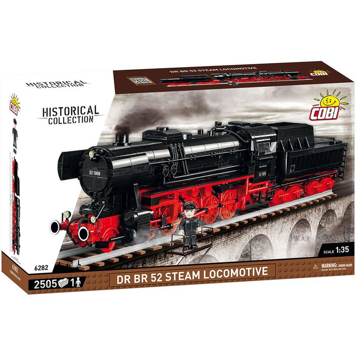 Trains /6282/ Dr Br 52 Steam Locomotive 2505 Kl.