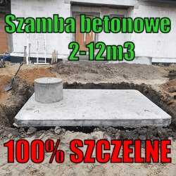 Zbiorniki betonowe-Betonowe Piwnice, Szamba,