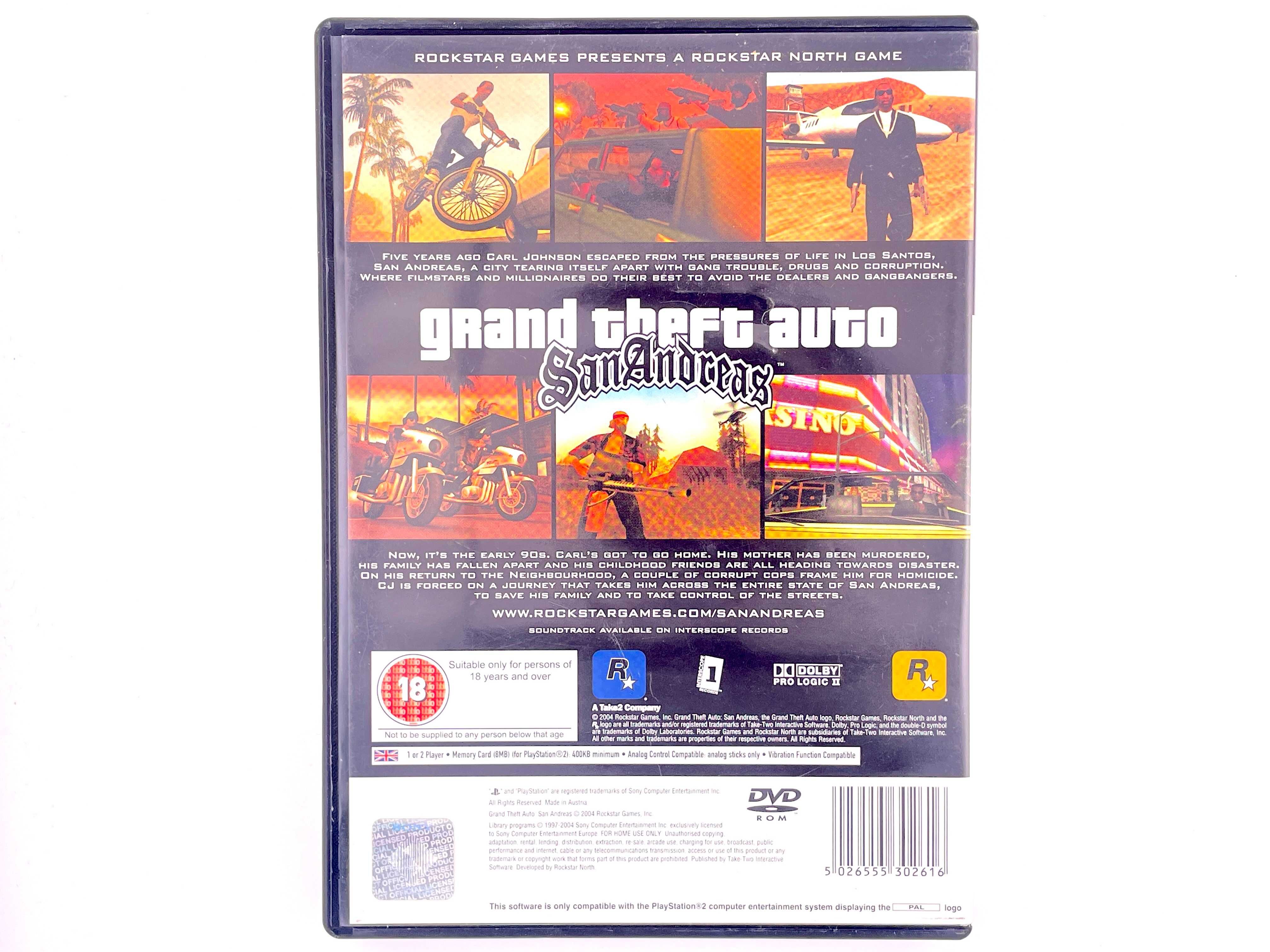 GTA San Andreas PS2 VIMAGCO.PL Bydgoszcz Śniadeckich 11