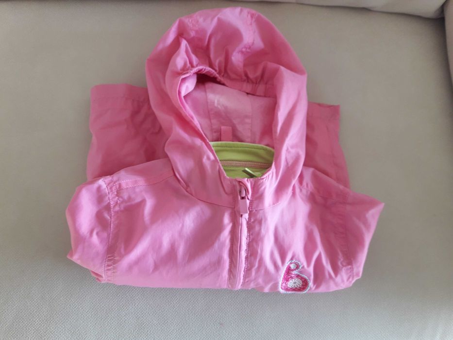 Casaco duplo com capuz