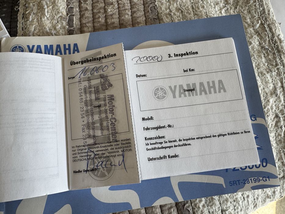 Ямаха Фазер Yamaha FZS 600 Fazer Свіжопривезена