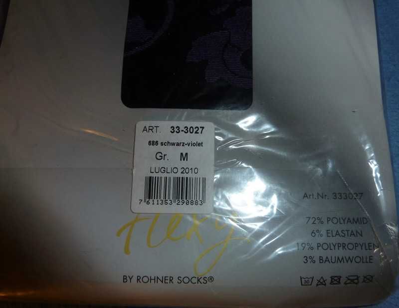 Collants novos Flexy Giapponese M - Modelo 33-3027
