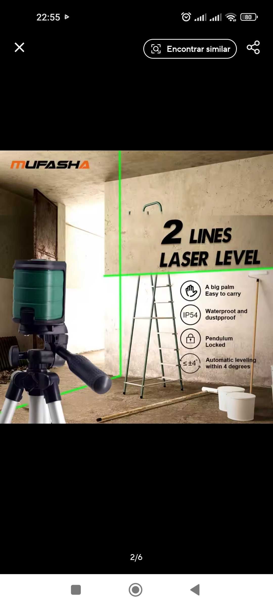 Nível a laser/ TOP