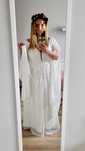 Nowa suknia ślubna w stylu boho, plus size r.46