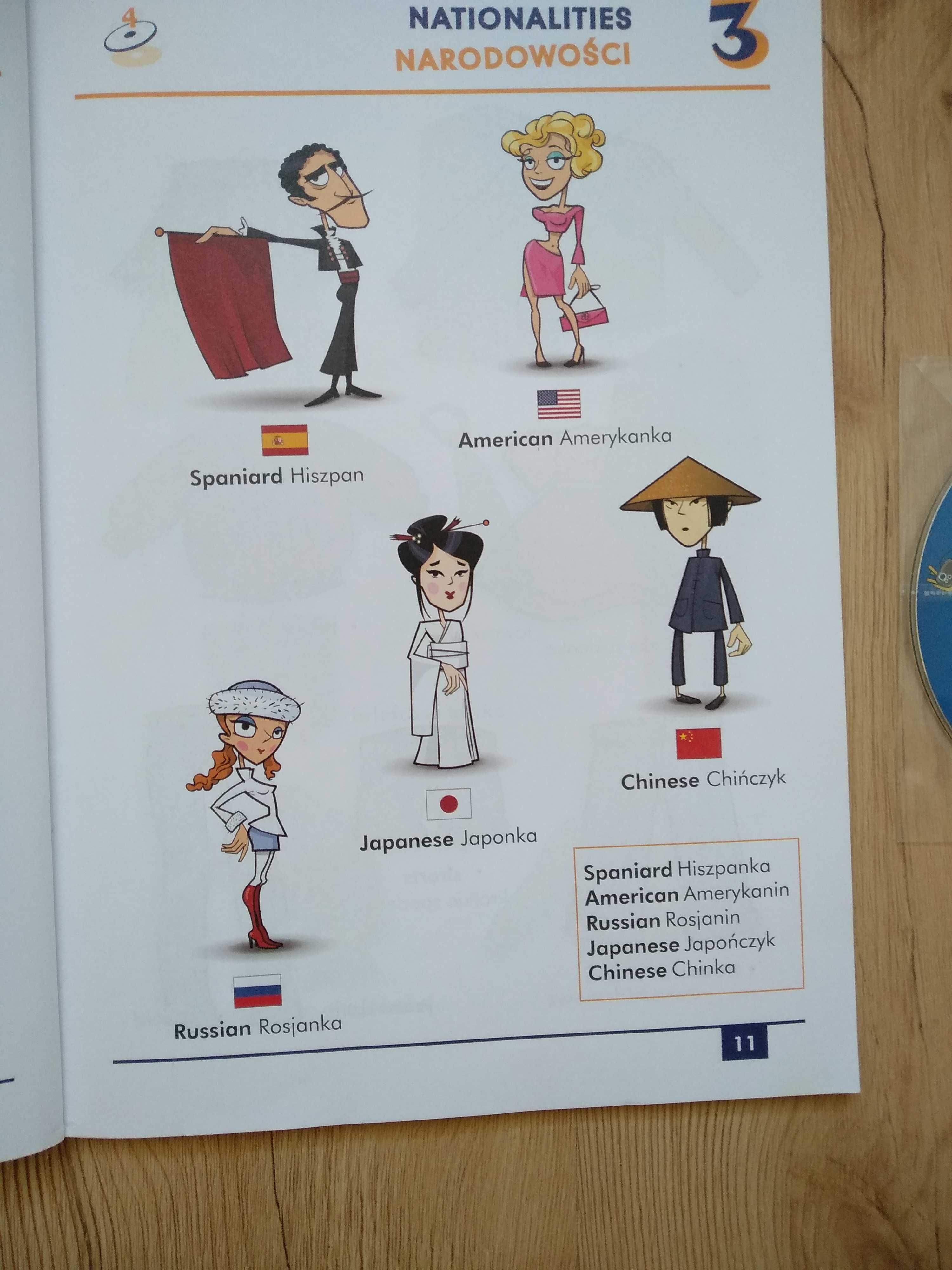Angielski dla dzieci. Słownik obrazkowy + płyta