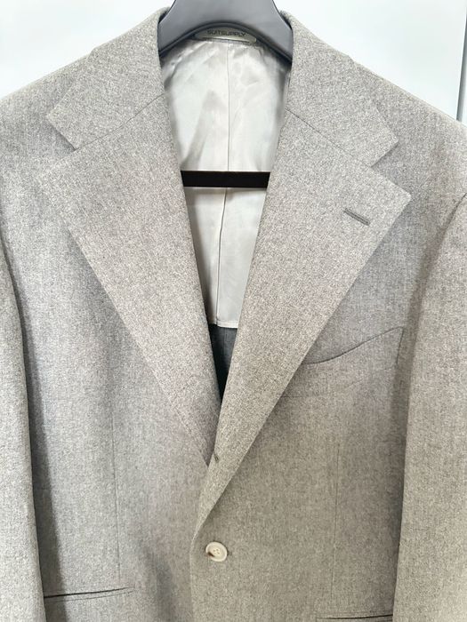 Suitsupply чоловічий піджак блейзер вовна коричневий бежевий L 52