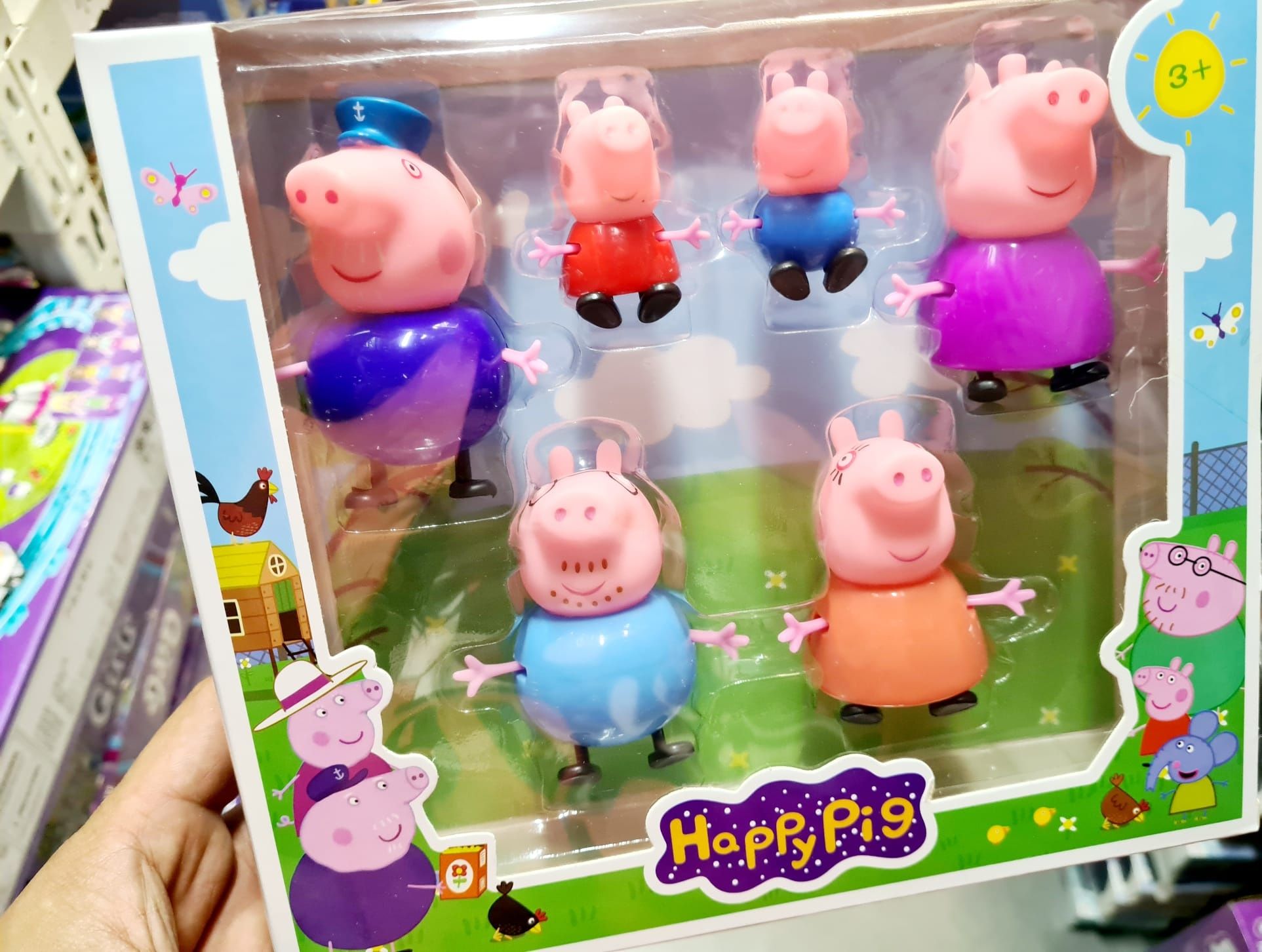 Nowy zestaw figurek figurki z bajki Świnka Peppa - zabawki