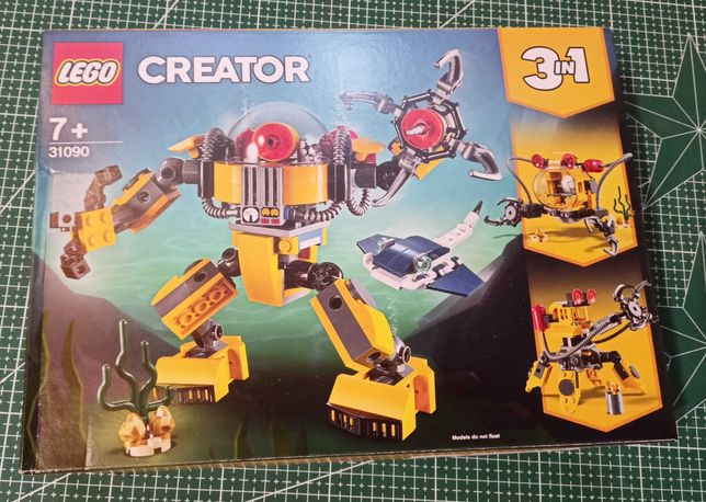LEGO Creator 31090 Podwodny robot. Nowe, nie otwierane.