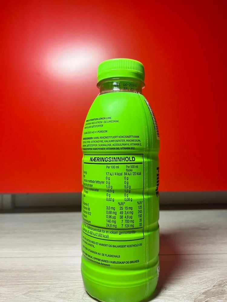 Prime hydration drink cytryna limonka (1 szt)