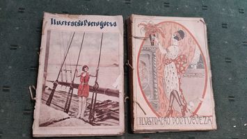 Lote 36 revistas Ilustração Portugueza - Ano de 1921