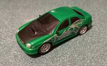 Subaru Impreza, auto na tor carrera Go, skala 1:43