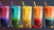 Чорниця кульки до кави та коклейлів.Бабл ті. Тапіока.Bubble tea