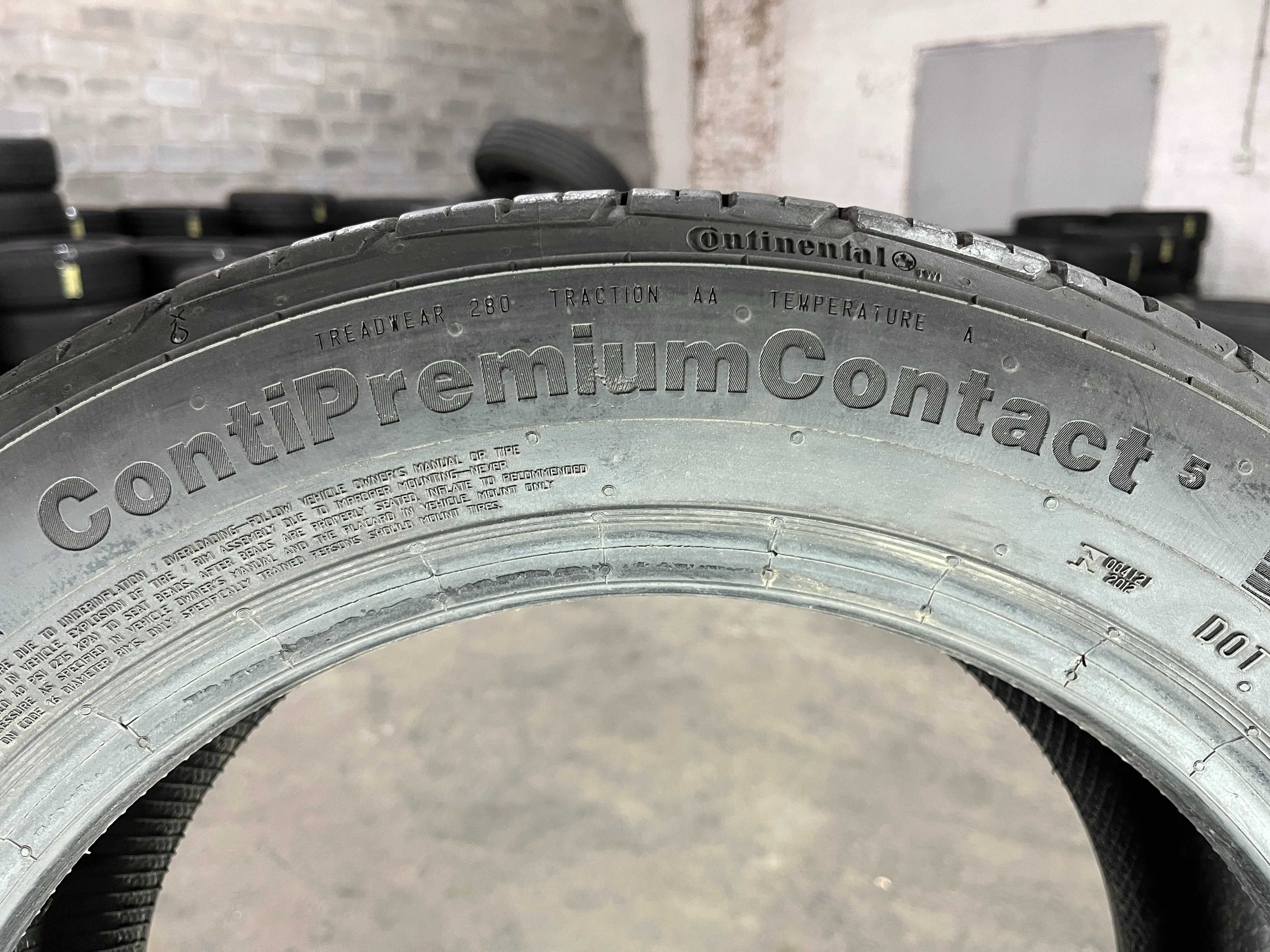 LS797 Літні шини 195/55r16 Continental ContiPremiumContact 5 пара р16