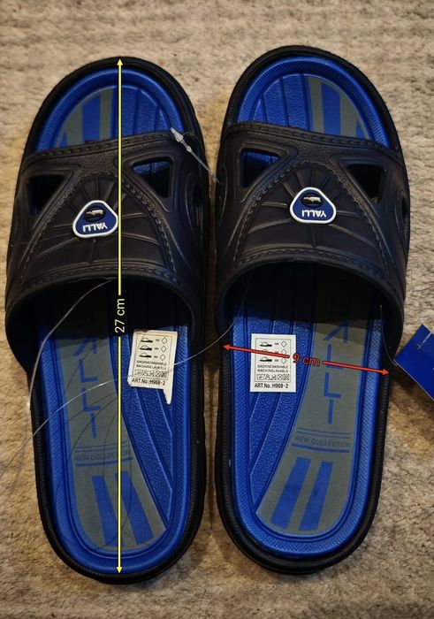 Klapki basenowe męskie