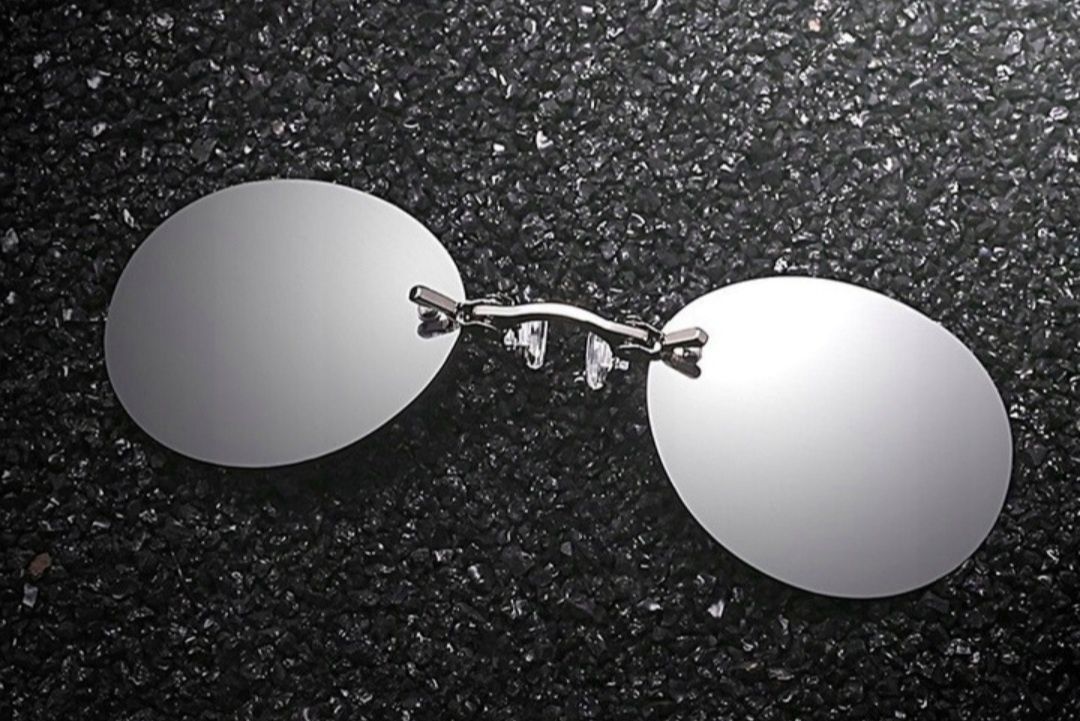 Okulary Matrix Morfeusz Cosplay Lustrzanki Czarne