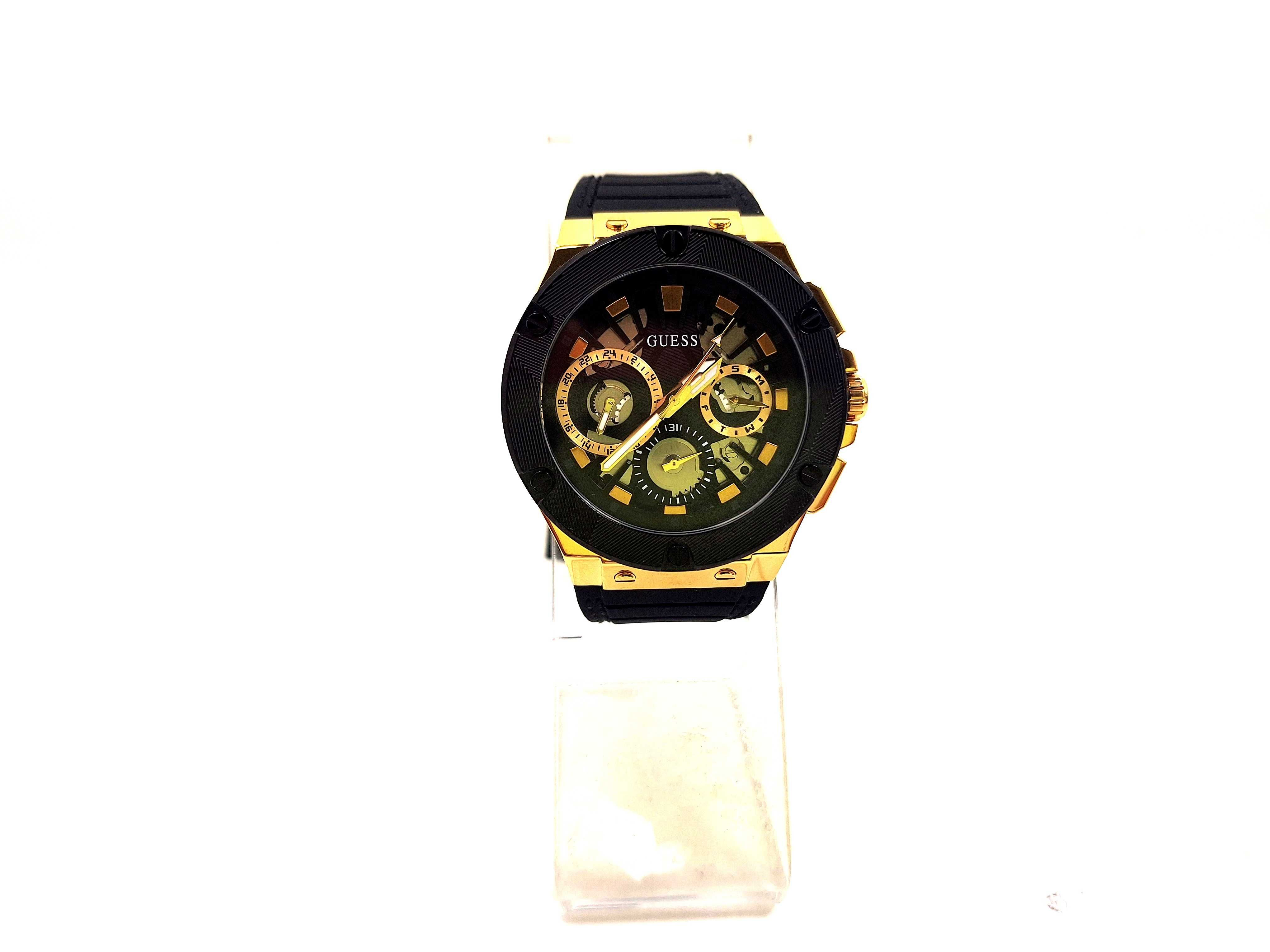 Męski zegarek Guess GW0487G5 Datownik Casualowy