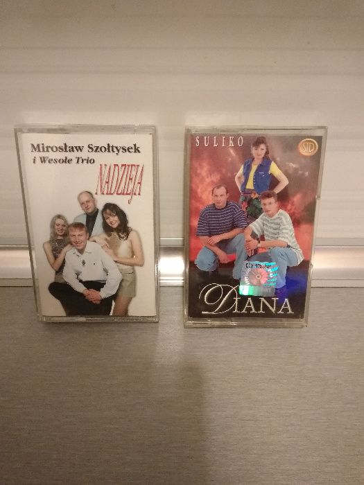 sprzedam kasety, Diana oraz Mirosław Szołtysek 10 zł za dwie sztuki