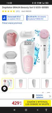 Depilator Braun Beauty Set 5