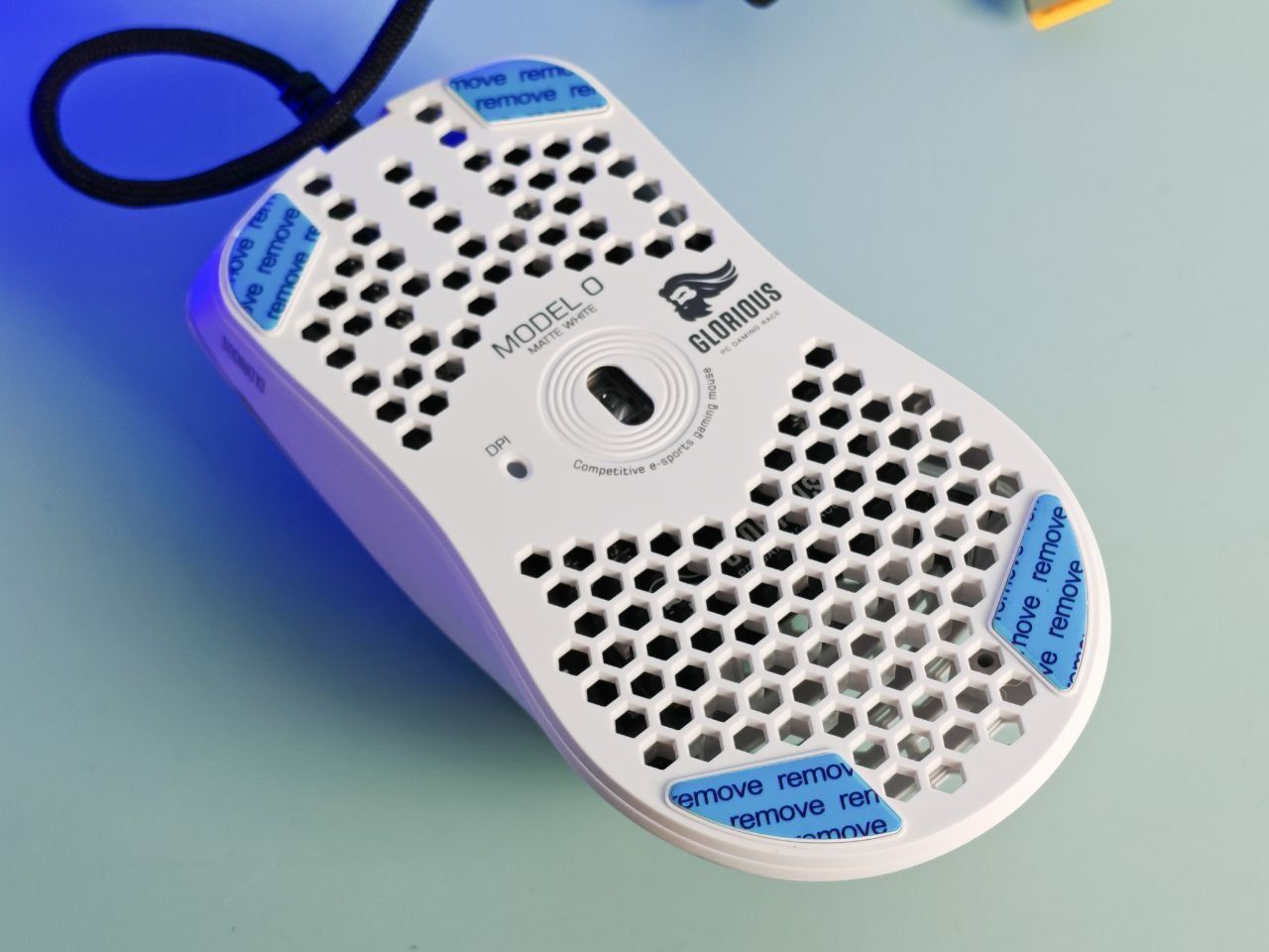 Миша -Миша для ПК- Комп'ютерна Мишка-Мышь Glorious Model O RGB USB Whi