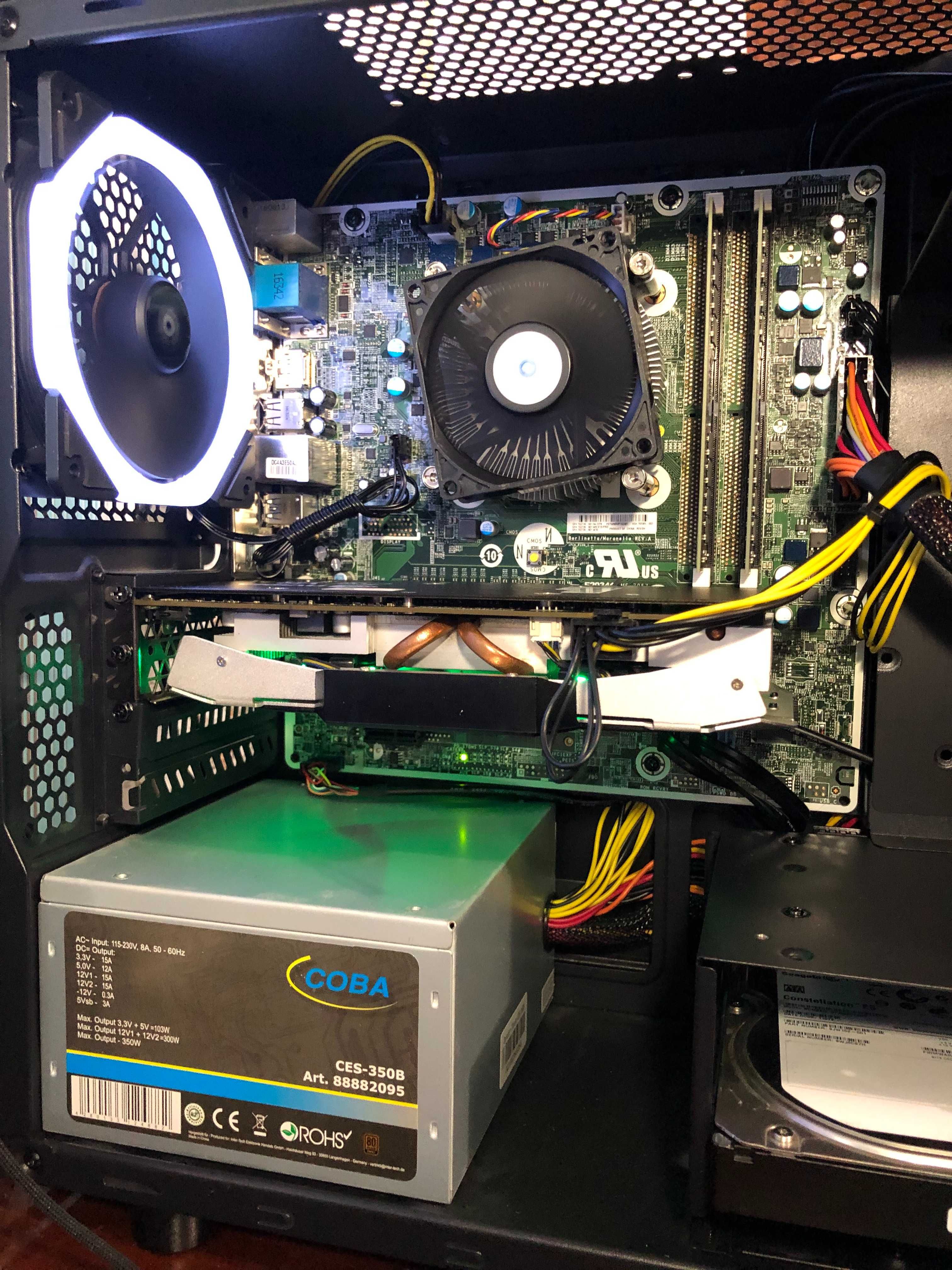 Игровой ПК Intel i5/16Gb/GTX1060 6/SSD128+500 компьютер системный блок